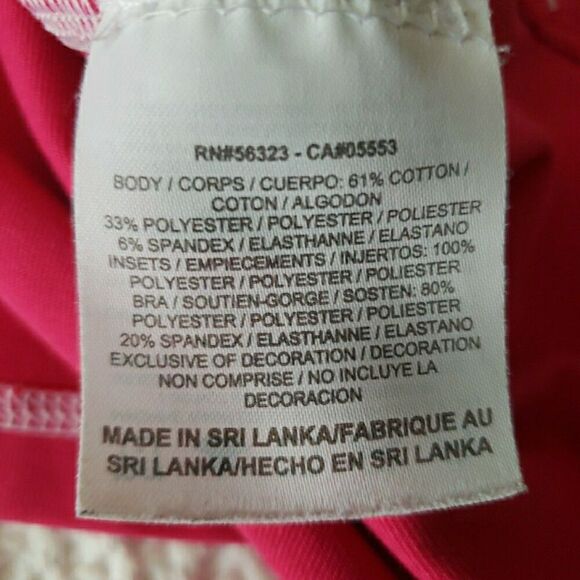 Nike Dri-Fit Pink Activewear Tank Top Women's Size M (8-10) - Picture 6 of 10